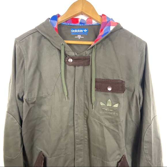 Adidas Skateboarding Jacket - Army Green - Picture 2 of 8